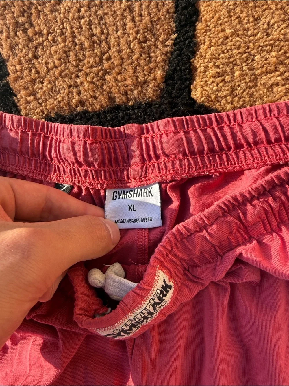 Gymshark Lifting Club GSLC Heritage Shorts XL red
